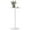 White, variant on HOMCOM Round Bar Table for 2, Modern Pub Table, White