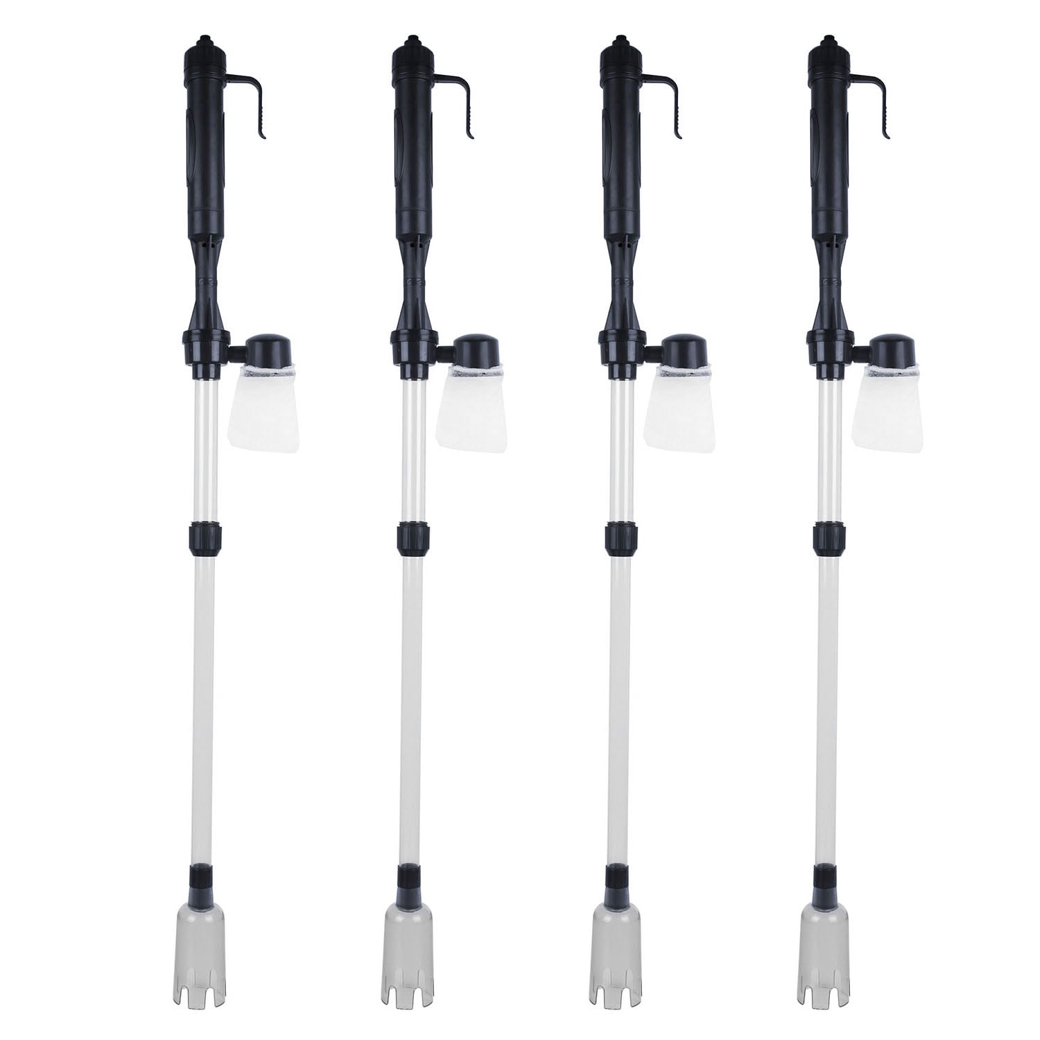 iMountek BatteryOperated Aquarium Vacuum Gravel Cleaner (4 Pack