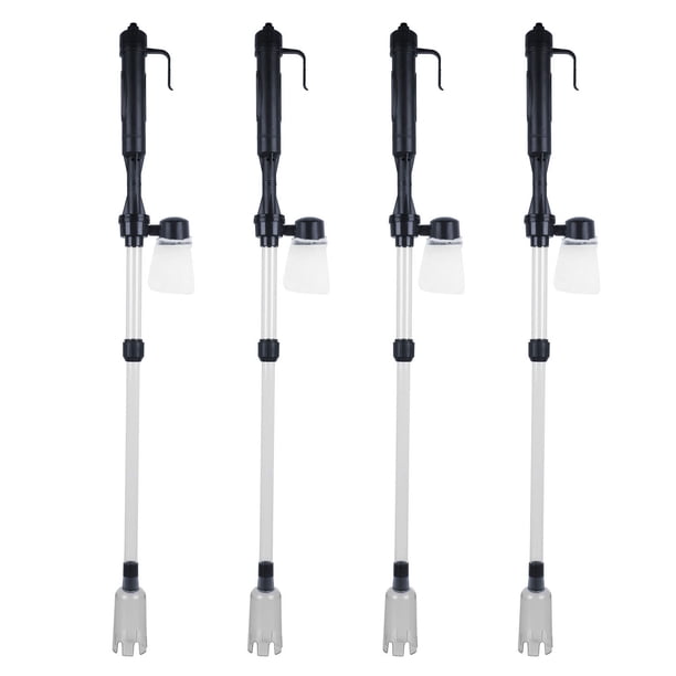 iMountek BatteryOperated Aquarium Vacuum Gravel Cleaner (4 Pack