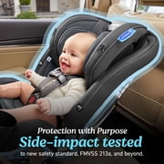 Graco SlimFit3 LX 3-in-1 Car Seat, Kunningham, Grey