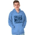 thumbnail image 5 of Skills That Thrill Dance Zip Up Hoodie Men's Women's Brisco Brands 2X, 5 of 6
