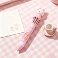 thumbnail image 1 of 10 Color Cute Character Multi Color Ballpoint Pens Click Style Retractable Colored Pens For Kids Students School Office And Art Supplies, 1 of 6