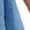 Denim Blue, variant on AURA Plus Size Midi Dress Pleated A Line Round Neck Casual Summer Dress 3 4 Sleeve Women 0XL 4XL