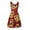 Wine, variant on Summer Dress,Sundresses for Women Women Sleeveless Sunflower Print Summer Beach A Line Casual Dress Party Dress Beach Dress,Vacation Dresses,Hawaiian Dresses White Dress L
