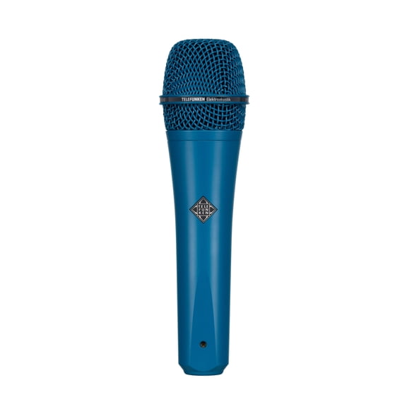 Telefunken USA Custom Shop M80 Dynamic Handheld Microphone Blue