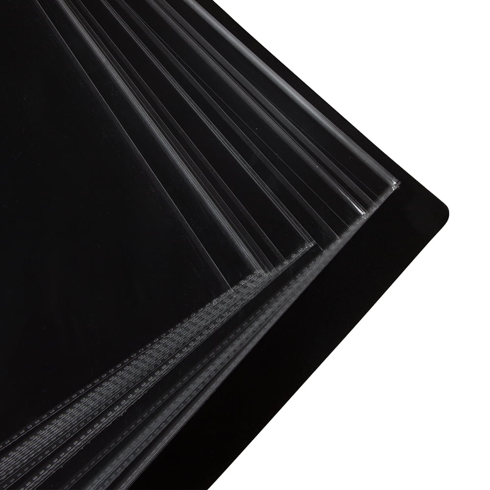 JAM Black Presentation Display Book, 14 x 17, 24 Pages, 1/Pack