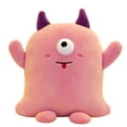 Pink Monster Plush Toy - Cute Soft Stuffed Animal for Kids Adults ...