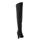 thumbnail image 3 of Dream Pairs - Botas altas hasta el muslo para mujer, tacones por encima de la rodilla, botas largas y sexis con punta en pico DOB214 Dream Pairs DOB214, 3 of 4
