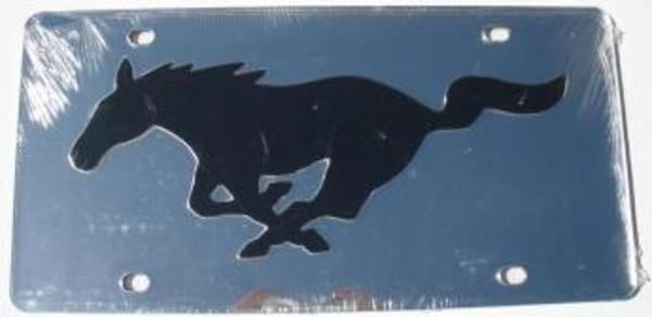 Ford Mustang Acrylic License Plate
