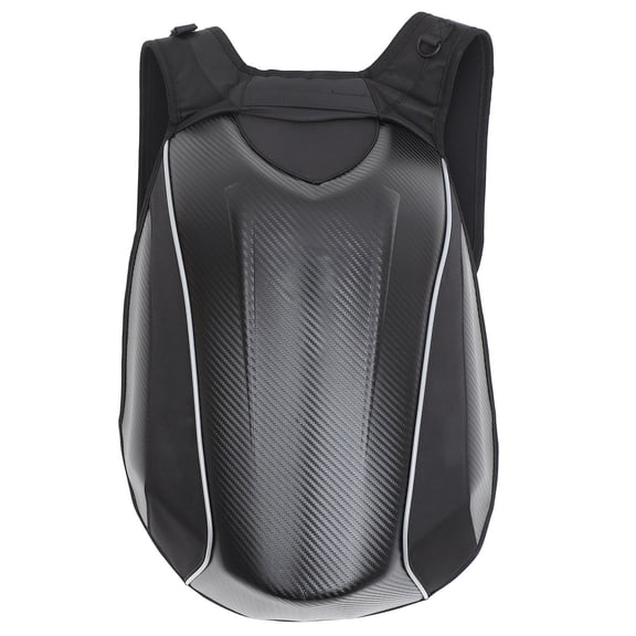 LOLIPPYY Black Waterproof Motorcycle Backpack for Men Practical Travel and Riding Bag