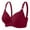 Wine, variant on Aboser Bras for Big Breasted Women Support and Lift Underwear Cotton Shaping Everyday Bra Comfortable Wirefree Bralettes Seamless Sleep Bras