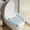 Sky Blue, variant on Soft Plush Toilet Seat Cover, Winter Warm Cushioned Toilet Lid Mat, Non-Slip Washable Bathroom Toilet Seat Pad for Home, RV, Travel, Elderly & Arthritis Comfort, Universal Fit, Easy Installation