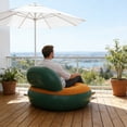 thumbnail image 6 of Lunxisen 1 Pcs Inflatable Sofa Portable Outdoor Recliner Camping Furniture Foldable Lazy Chair for Adults Indoor Lounge Comfort, 6 of 8
