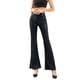 thumbnail image 3 of Pantalones acampanados micro bronceados con escamas de pescado de moda de estilo europeo y americano, pantalones casuales de mujer de alta elasticidad personalizados, 3 of 5