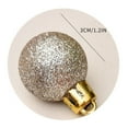 thumbnail image 4 of 99-Pack Shatterproof  Christmas Ball Ornaments Set, 1.2in Hanging Baubles, Xmas Tree Decorations, Seasonal Décor for Holiday Wreath Garland, Hooks Included, 4 of 10