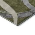 thumbnail image 3 of Addison Rugs Mayfield Premium Machine Washable Transitional Circles Olive Rectangle Rug, 9' x 12', 3 of 6
