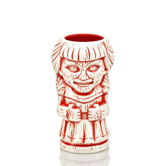 Geeki Tikis Annabelle Doll Mug | Ceramic Tiki Style Cup | Holds 16 Ounces