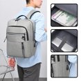 thumbnail image 4 of Hvmvliv Backpack with USB Charging Port Laptop Backpack Large-Capacity Sackpack for Man Women Outdoor Business Knapsack Storage 15.6 Inch Laptop Gray, 4 of 7