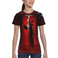 thumbnail image 5 of Terrifier Youth T-Shirts Graphic Shirts Blouse For Teen Boys Girls Casual Short Sleeve Tee Tops Small, 5 of 6