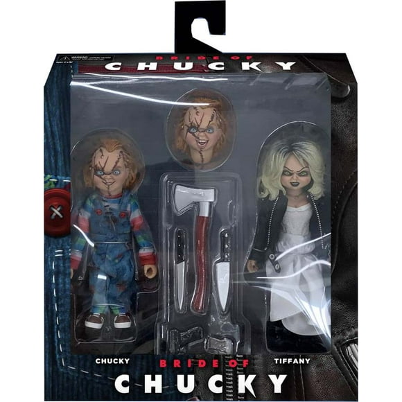 Bride of Chucky 5 Inch Action Figure Clothed Series - Tiffany and Chucky