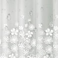 thumbnail image 6 of Cinvoph 47"x71" Semi-Transparent Bath Curtain Waterproof EVA Shower Curtain, Light Filtering Curtain for Bathroom, Simple Frosted Style Bath Decor, 6 of 8