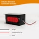 thumbnail image 5 of Kit de cajas de luces para remolque RUNHWEE con 6 luces traseras ovaladas rojas de 10 LED, 5 of 6