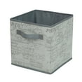 thumbnail image 1 of Panier de rangement en forme de cube Mainstays pour adulte, pliable, les principaux matériaux sont du tissu non usé et du papier cartonné, parfait pour la crèche, la salle de jeux, etc., 1 of 6