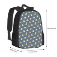 thumbnail image 3 of Vsdgher Cute Cats And Dogs Print Backpack for Women Men School Bookbag with Laptop Compartment for College Work Travel, Simple Fashion Casual Daypack, Fit 15" Laptop, 3 of 8