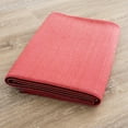 thumbnail image 6 of 4x6 Waterproof, Reversible Plastic Straw Outdoor Rugs for Patios | Also for Camping, RV, Deck, Porch, Balcony, Camp, Patio | Red, Solid | Size: 4' x 5'11'', 6 of 8