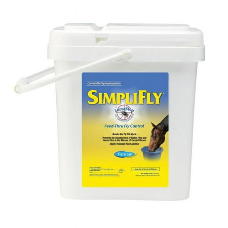 UPC: 0086621001664 | Farnam Simplifly with Larvastop Feed Thru Fly Control  20 lbs.