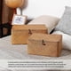 thumbnail image 2 of Straw Storage Box Lidded Storage Box Underwear Storage Box Jewelry Box Storage Basket, 2 of 5