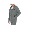 thumbnail image 4 of Caterpillar DARK HEATHER GREY Men's Foundation Full Zip Logo Hoodie, US L, 4 of 11
