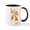 White/Black Inside, variant on CafePress - Bumblebee Mugs - 11 oz Ceramic Mug - Novelty Coffee Tea Cup