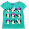 thumbnail image 2 of Disney Girls 3-Pack T-Shirts: Wide Variety Includes Minnie, Frozen, Princess, Moana, 2 of 4