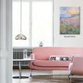 thumbnail image 5 of WFSposter-Pastel Nature Floral Poster Vintage French Country Landscape Wall Art Colorful Flower Field Oil Painting Framed for Gallery Living Room Wall Decor, 5 of 6