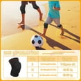 thumbnail image 3 of blocloalo Protective Gear Volleball Knee Pads For Dancer Soft Breathable Knee Pads For Men Women Kids Knees Protective Knee Protector Brace For Volleyball Football Dance Yoga Tennis Running, 3 of 5