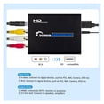 thumbnail image 3 of Professional 3RCA S-Video to High-Definition Bridge, PAL NTSC Video Hub, 3 of 6