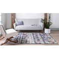 thumbnail image 4 of Rugs.com Morocco Collection Rug – 8' x 10' Navy Blue High-Pile Rug Perfect For Living Rooms, Large Dining Rooms, Open Floorplans, 4 of 9