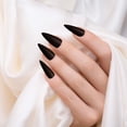 thumbnail image 4 of Press on Nails Stiletto Black, 100 unidades, de Innoh Hustle, para mujer, 4 of 7