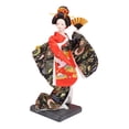 thumbnail image 4 of Muñeca geisha japonesa étnica, figura coleccionable, estilo vintage, colección artesanal. Estilo B, 4 of 9