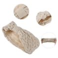 thumbnail image 3 of Unique Bargains 1 Pc Women's Warm Headband Winter Ear Warmer Bow Head Wraps Beige, 3 of 6