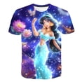 thumbnail image 2 of ¡Novedad del año 2023! Camisetas de jazmín con estampado 3D para niñas, camisetas de moda de manga corta con dibujos animados de verano, ropa informal de 1 a 14 años Top13T Gao Jinjia LED, 2 of 2