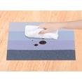thumbnail image 3 of Unique Bargains 6 Pack Rectangle Placemat for Dining Table Decor Wipeable Table Mat Blue, 3 of 7