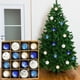 thumbnail image 1 of Xihbxyly La Oferta de Hoy 16 Piezas de Colgantes Adornados En Navidad, Suministros En Fiestas, Bolas En Colgar En El Árbol, 1 of 6