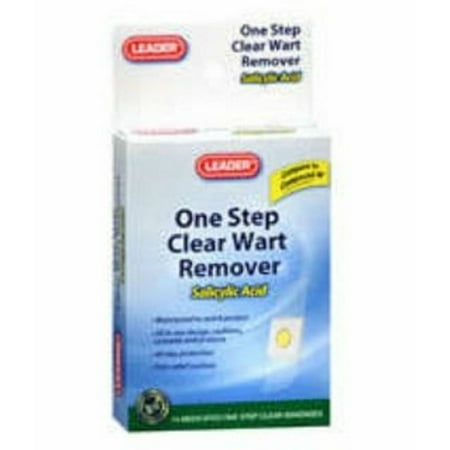 Leader One Step Clear Wart Remover Pads, 14ct