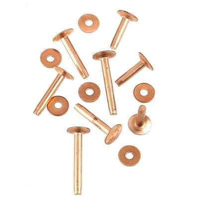 

AH HILASON Copper Rivet & Burr 1 in (Pack of 50)