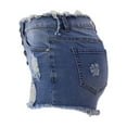 thumbnail image 5 of Taqqpue High Waisted Stretchy Jean Shorts for Women,Casual Summer Ripped Frayed Distressed Denim Shorts Raw Hem Junior Shorts Jeans Hot Short Jeans, 5 of 8