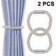 thumbnail image 1 of 2 uds. Alzapaños magnéticos fuertes para cortina, retenciones de cuerda decorativas, lazos prácticos, sin necesidad de taladrar Fokelyi 2034747-2, 1 of 9