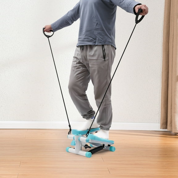 Exercise Stepping Machine Portable Fitness Stepper, Fitness Mini Stepper for Home Office Workout Gym