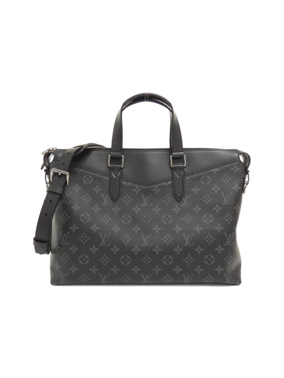 Pre-Owned Louis Vuitton Monogram Eclipse Briefcase Explorer M40566 Handbag